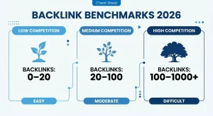 2026 Backlink Ranking Benchmarks