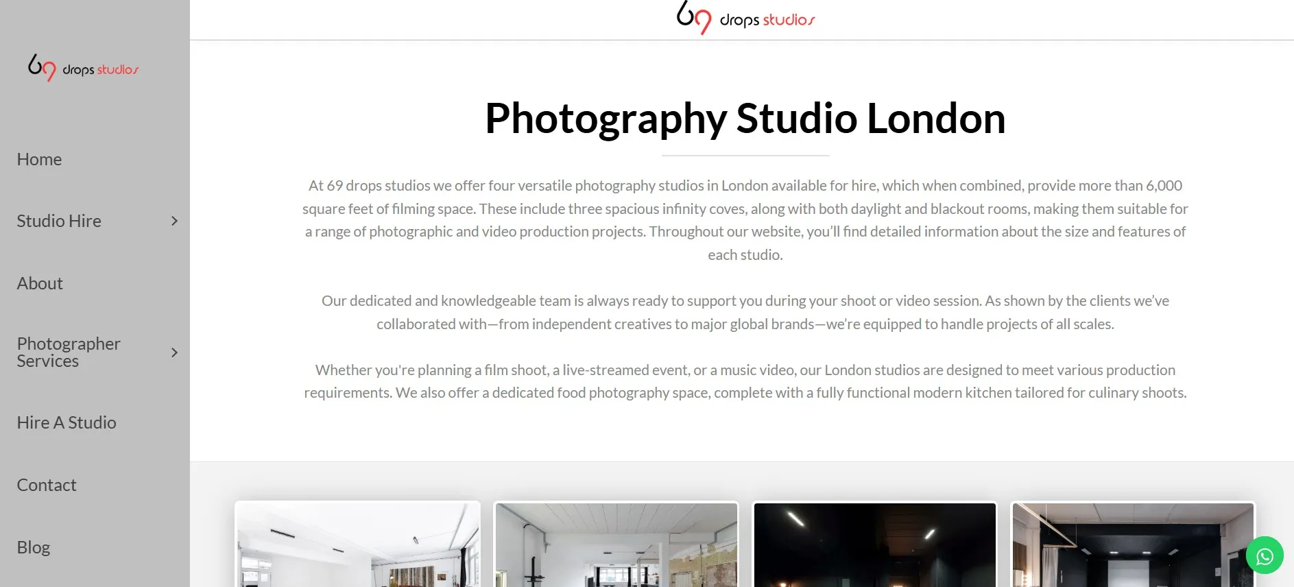 69 drops studios website