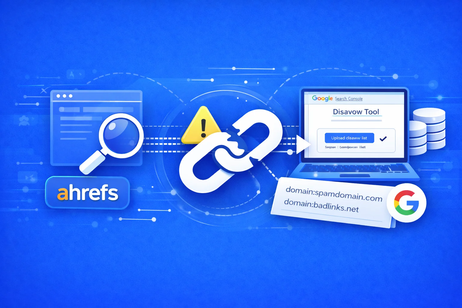 How to Disavow Backlinks in Ahrefs
