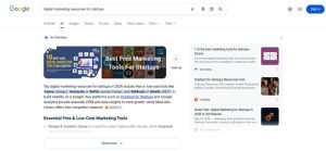 digital marketing resources for startups
