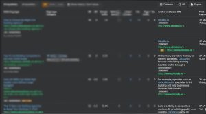 Analyse Anchor Text