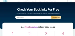 Moz Link Explorer